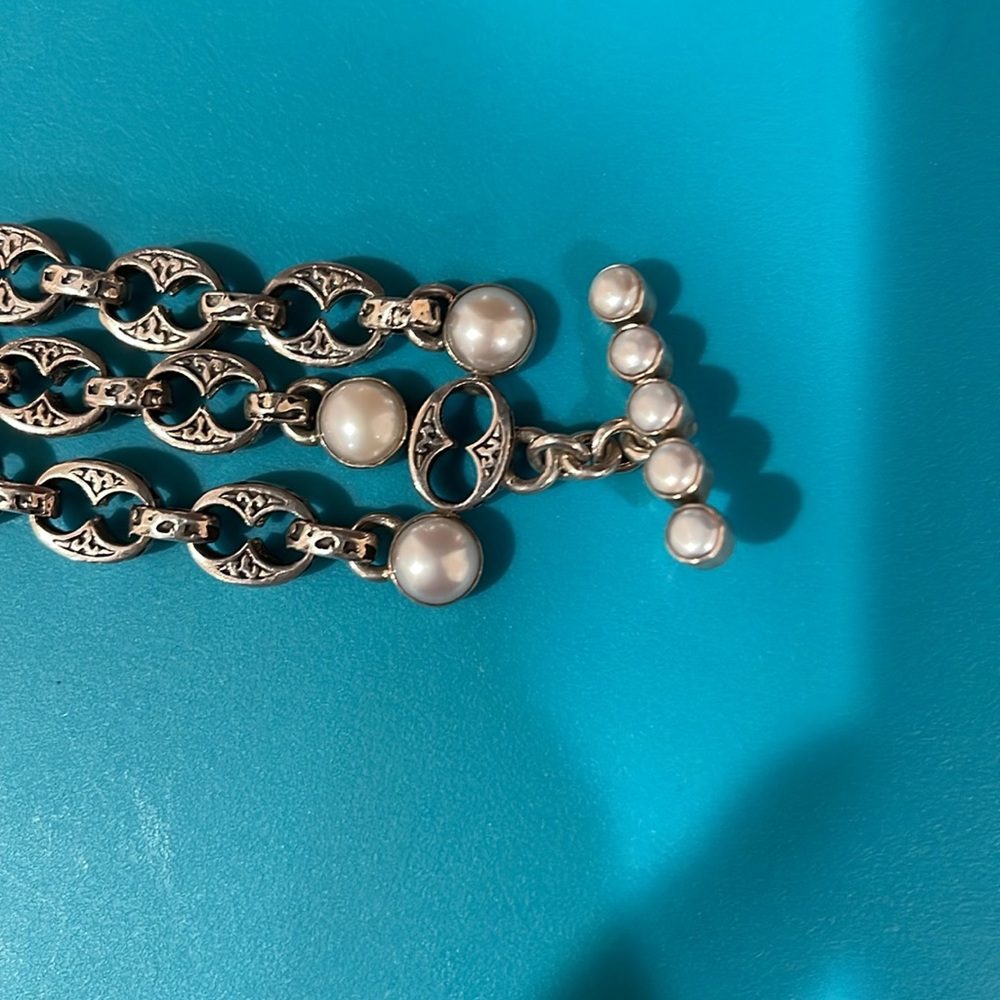 Mars & Valentine Sterling and Pearl Tassel Bracelet *Price Firm* - Picture 11 of 13